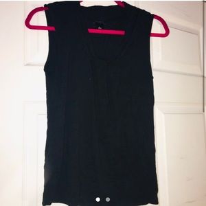 V-Neck Black Shirt.